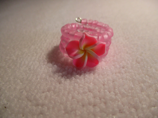 Pink/Red Floral Ring - Size 7 – Papa J Woodworks