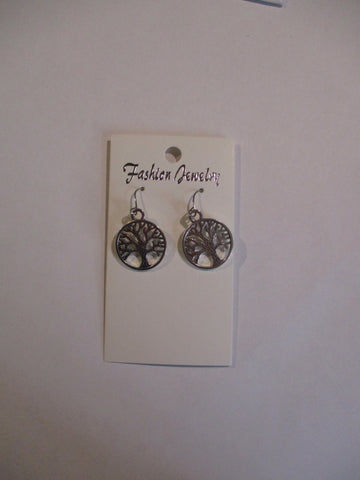 Silver Tree Earrings (E993)