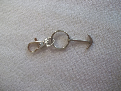 Silver Anchor Key Chain (K346)